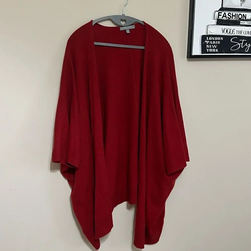 Neimen Marcus The Cashmere Collection One Size Open Front Sweater